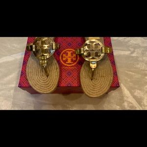 NEW Tory Burch Miller Espadrille sandal size 6